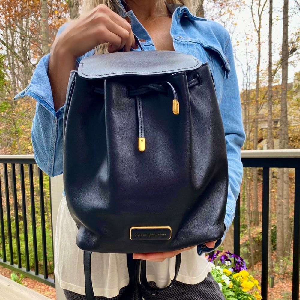 Marc by Marc Jacobs Leather Backpack. EUC | Elegant | Cute | Polished | Sporty